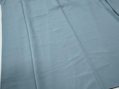 平和屋着物●上質な色無地　浅縹色　正絹　逸品　CABE3086yc