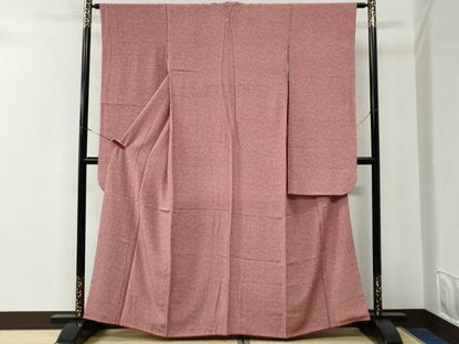 平和屋着物●豪華振袖　江戸小紋　新井梅春　菊　正絹　逸品　CABE3090yc