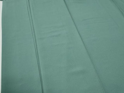 平和屋着物●上質な色無地　青磁色　正絹　逸品　未使用　CABE3093yc
