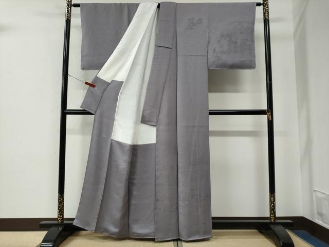 平和屋着物●無地絵羽訪問着　寿光織　古都三大祭　薄色　反端付き　正絹　逸品　未使用　CABE3094yc