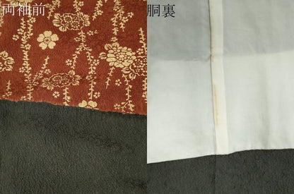 平和屋着物●豪華振袖　花蝶文　金彩　正絹　逸品　CABE3095yc