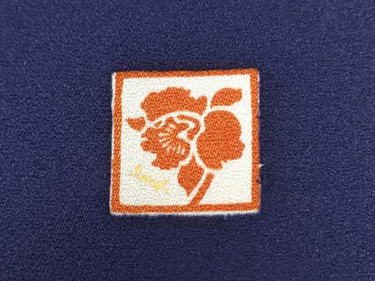 平和屋着物●女優・後藤久美子ブランド　振袖　花蝶文　ラメ糸　金彩　正絹　逸品　CABE3097yc
