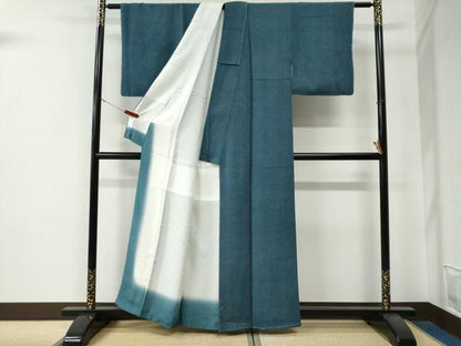 平和屋着物●江戸小紋　作家物　鮫小紋柄　正絹　逸品　未使用　CABE3106yc