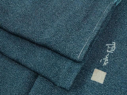平和屋着物●江戸小紋　作家物　鮫小紋柄　正絹　逸品　未使用　CABE3106yc