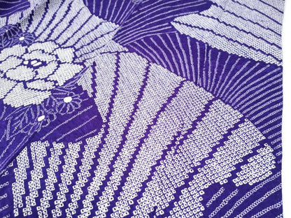 平和屋着物●豪華振袖　総絞り　牡丹花文　正絹　逸品　CABE3115yc
