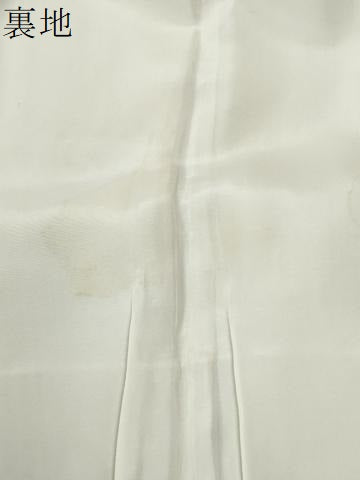 平和屋着物●創業460年・千總　訪問着　草花文　金彩　正絹　逸品　CABE3129yc