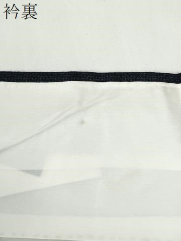 平和屋着物●結城紬　100亀甲　短冊吉祥文　正絹　逸品　CABE3149yc
