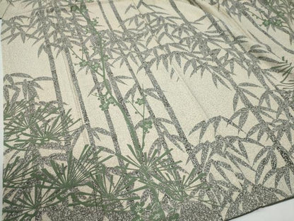 平和屋着物●伝統工芸士　水谷滉　訪問着　松竹梅　正絹　逸品　CABE3160yc