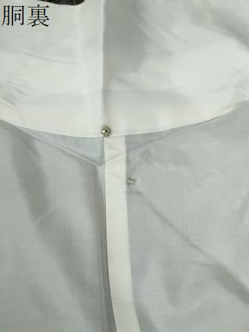 平和屋着物●本場大島紬　龍郷絣　正絹　逸品　未使用　CABE3161yc