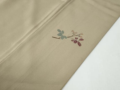 平和屋着物●訪問着　友禅　枝花文　正絹　逸品　CABE3179yc
