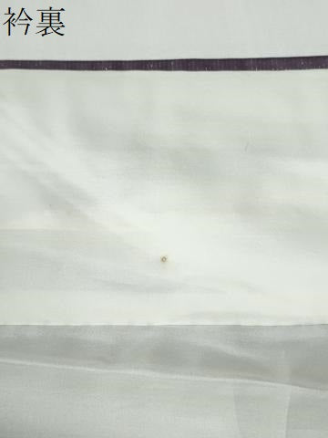平和屋着物●訪問着　総刺繍　更紗花唐草文　暈し染め　金通し地　正絹　逸品　未使用　CABE3183yc