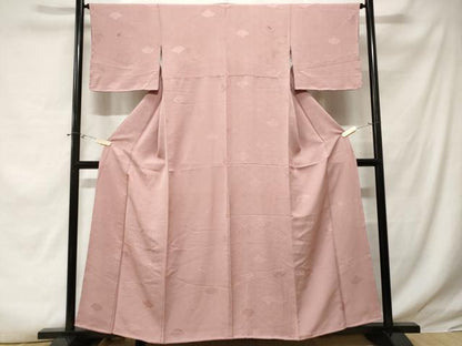 平和屋着物■上質な小紋 地紋起こし 青海波 暈し染め 正絹 逸品 CABE3230ev