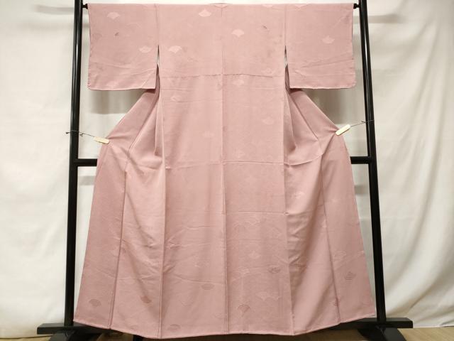 平和屋着物■上質な小紋 地紋起こし 青海波 暈し染め 正絹 逸品 CABE3230ev