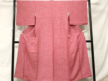 平和屋着物■上質な小紋 流水舞花文 正絹 逸品 CABE3231ev