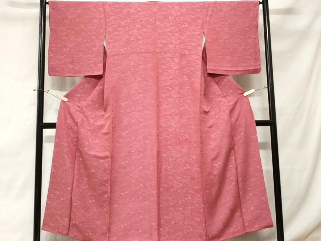 平和屋着物■上質な小紋 流水舞花文 正絹 逸品 CABE3231ev