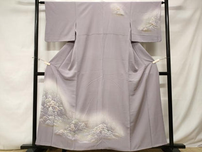 平和屋着物■訪問着　御所解文　暈し染め　金彩　正絹　逸品　CABE3264ev