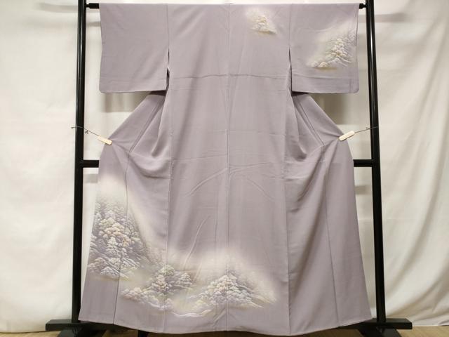 平和屋着物■訪問着　御所解文　暈し染め　金彩　正絹　逸品　CABE3264ev