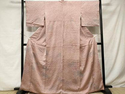 平和屋着物■上質な小紋　霰霞文　暈し染め　正絹　逸品　CABE3278ev