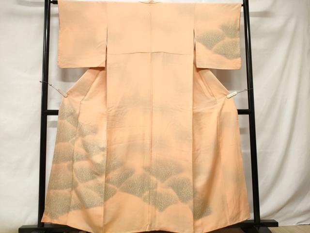平和屋着物■訪問着 芒文 暈し染め 正絹 逸品 CABE3341ev
