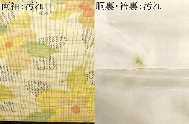平和屋着物■上質な紬　草花文　正絹　逸品　CABE3373ev