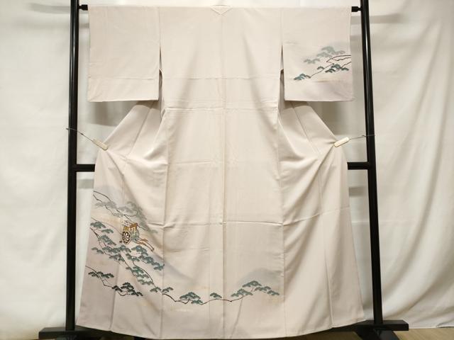 平和屋着物■訪問着 御所車枝松文 暈し染め 金彩 正絹 逸品 CABE3389ev