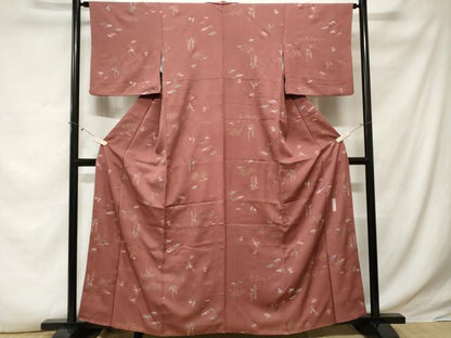 平和屋着物■上質な小紋 作家物 吉祥宝尽くし花文 金彩 正絹 逸品 CABE3395ev