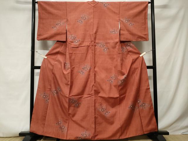 平和屋着物●上質な紬　総絞り　杢目絞り　正絹　逸品　CABC9985vp 平和屋着物○上質な紬 総絞り 杢目絞り 正絹 逸品 CABC9985vp 【公式通販】