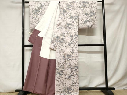 平和屋着物■上質な小紋 御所解文 正絹 逸品 CABE3441ev