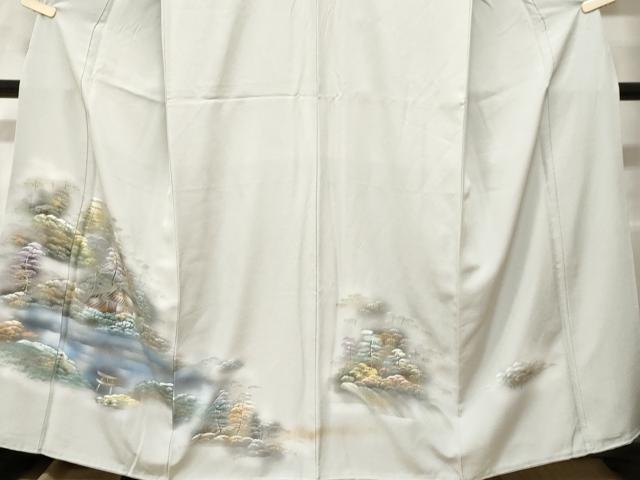 平和屋着物■訪問着 御所解文 暈し染め 金彩 正絹 逸品 CABE3445ev