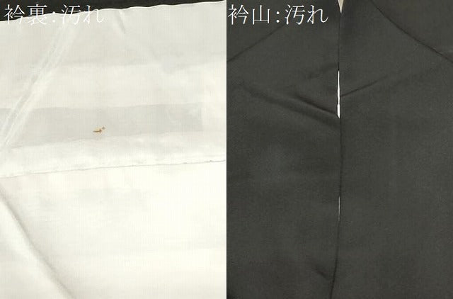 平和屋着物■豪華黒留袖　作家物　本金七宝　文箱流水枝花文　金彩　正絹　逸品　CABE3463ev