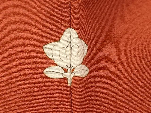 平和屋着物■上質な色無地　緋色　正絹　逸品　CABE3526ev
