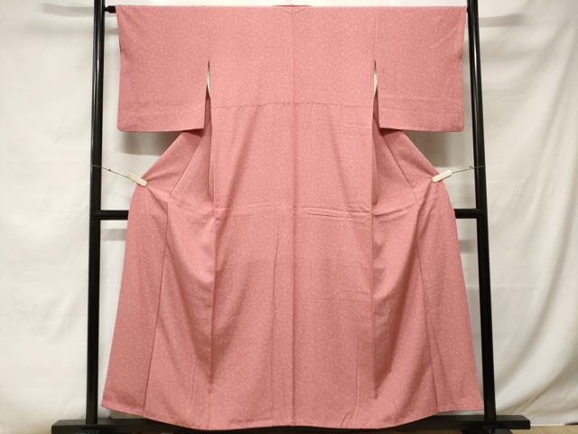 平和屋着物■江戸小紋　葡萄蔦の葉文　正絹　逸品　CABE3550ev