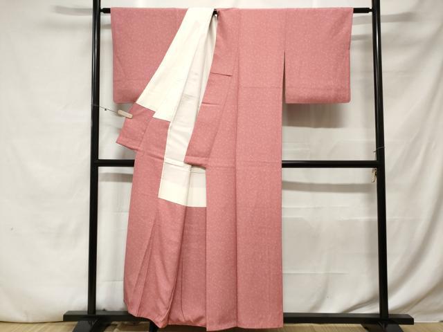 平和屋着物■江戸小紋　葡萄蔦の葉文　正絹　逸品　CABE3550ev
