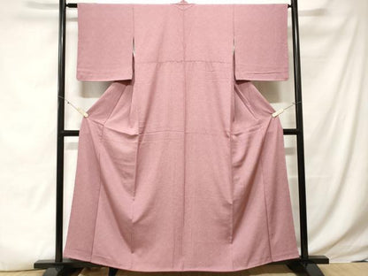 平和屋着物■伝統工芸師　服部光擴　江戸小紋　鮫小紋柄　正絹　逸品　CABE3555ev