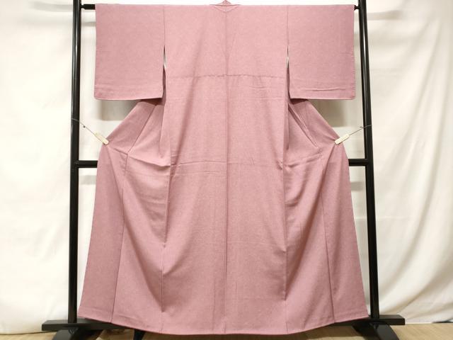 平和屋着物■伝統工芸師　服部光擴　江戸小紋　鮫小紋柄　正絹　逸品　CABE3555ev