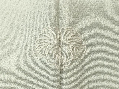 平和屋着物■訪問着　総刺繍　駒刺繍　舞花文　金糸　正絹　逸品　CABE3561ev