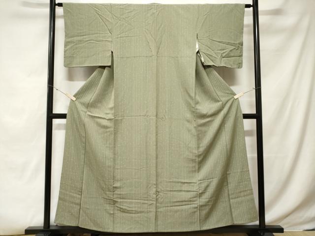 平和屋着物■上質な小紋　竹文　正絹　逸品　CABE3567ev