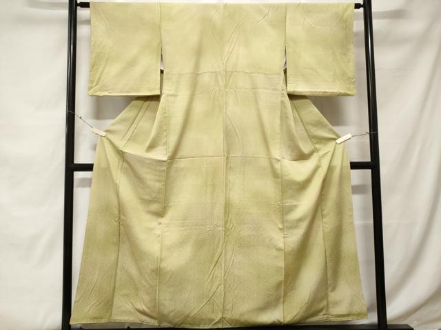 平和屋着物■上質な小紋　紗綾型地紋　暈し染め　正絹　逸品　CABE3569ev