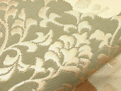 平和屋着物●西陣　川島織物　六通柄　本袋帯　切嵌花鳥文　金糸　正絹　逸品　未使用　CABE3618dy