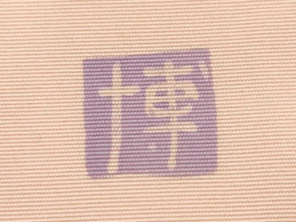 平和屋着物●塩瀬　九寸名古屋帯　作家物　手描き　ろうけつ染め　薔薇　正絹　逸品　CABE3641dy