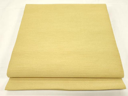 平和屋着物●爪掻き本綴れ　八寸名古屋帯　飴色　正絹　逸品　CABE3670dy