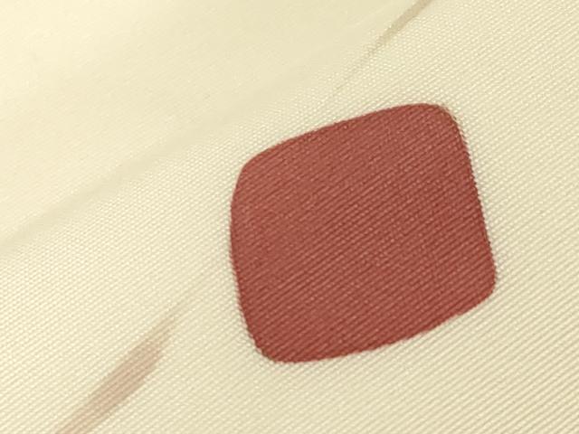 平和屋着物●九寸名古屋帯　作家物　抽象文　CABE3672dy
