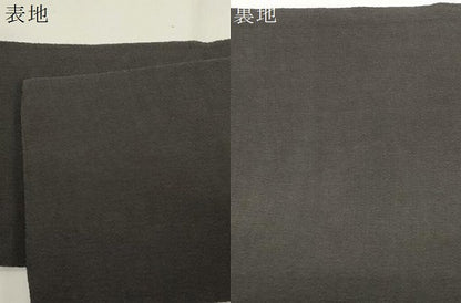 平和屋着物●九寸名古屋帯　型染め　成り物　鬼しぼ縮緬　正絹　逸品　CABE3683dy