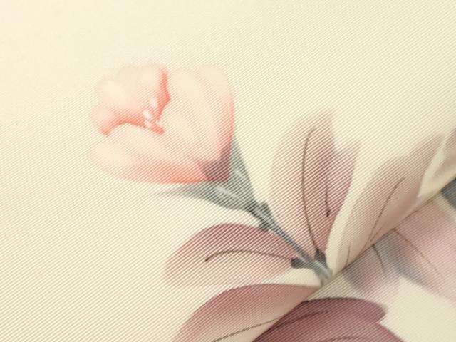 平和屋着物●内山晴祥　手描き　塩瀬　九寸名古屋帯　草花文　金彩　正絹　逸品　CABE3701dy