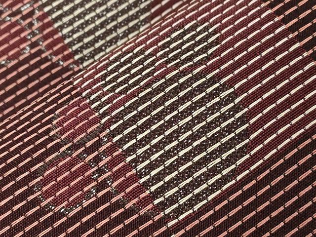 平和屋着物●両面　半幅帯　猫　黒地　未使用　CABE3716dy