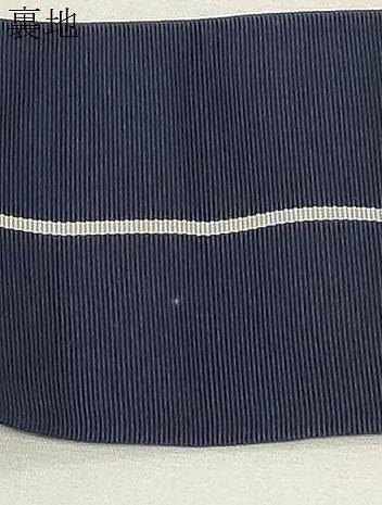 平和屋着物●男性　本場筑前博多織　角帯　献上　証紙付き　正絹　逸品　CABE3724dy