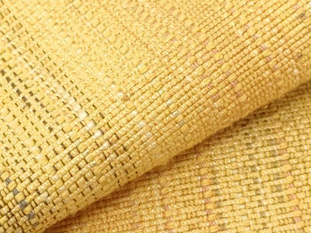平和屋着物●八寸名古屋帯　紬地　霞文　名古屋仕立て　正絹　逸品　CABE3734dy