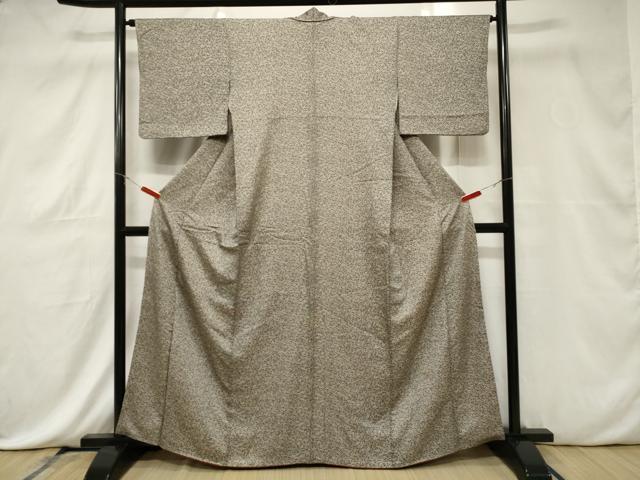 平和屋着物■上質な小紋 花尽くし文 正絹 逸品 CABE3750dy