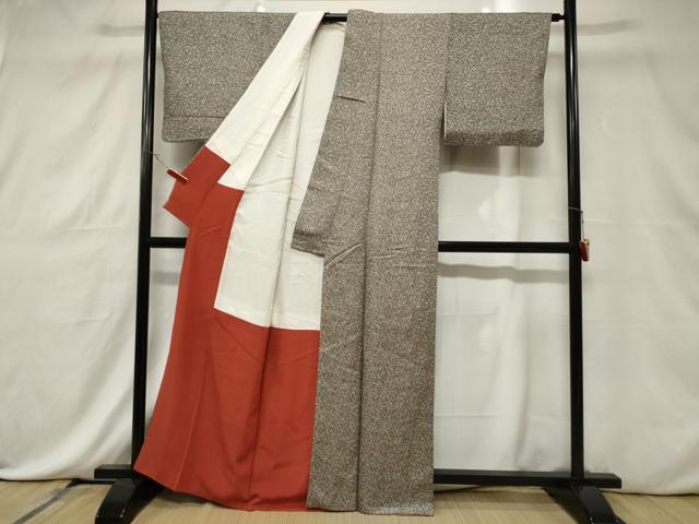 平和屋着物■上質な小紋 花尽くし文 正絹 逸品 CABE3750dy