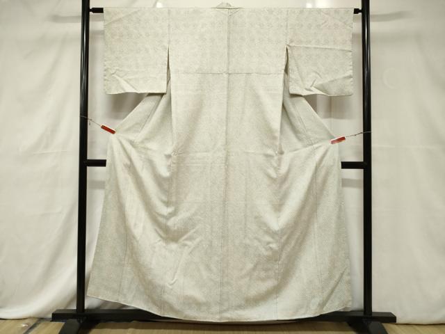 平和屋着物■大変加工の良い総絞り小紋 正絹 逸品 CABE3781dy